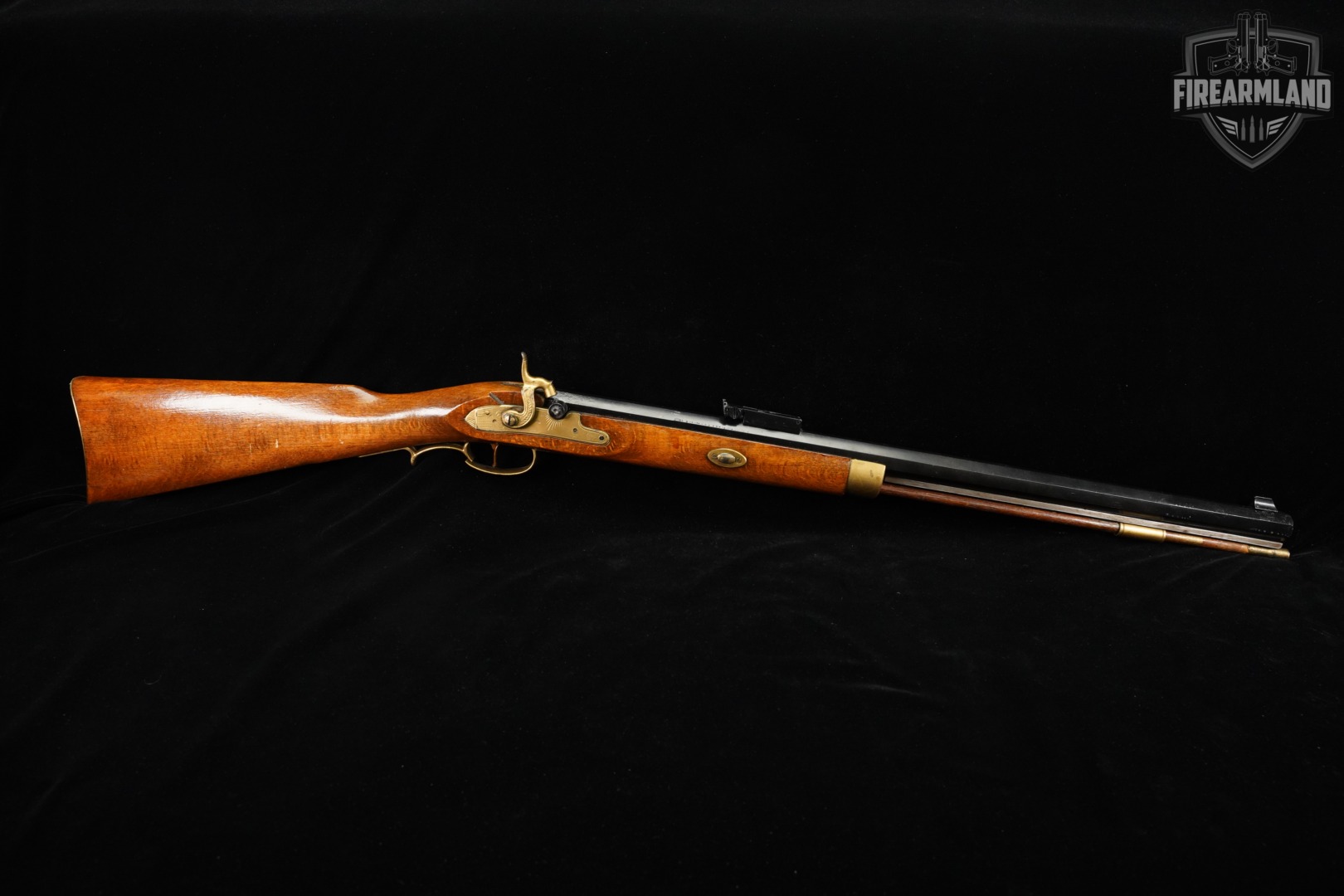 CVA Frontier Carbine 50 BPM 24" Blued & Hardwood-img-3