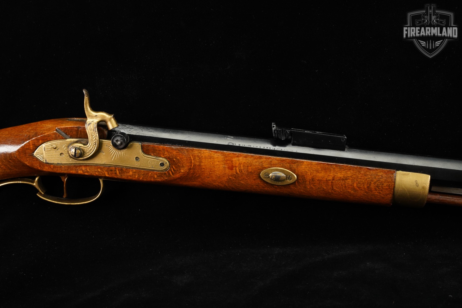 CVA Frontier Carbine 50 BPM 24" Blued & Hardwood-img-5