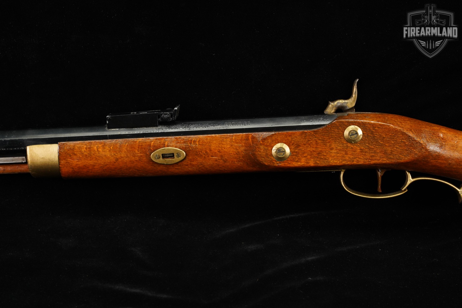 CVA Frontier Carbine 50 BPM 24" Blued & Hardwood-img-8