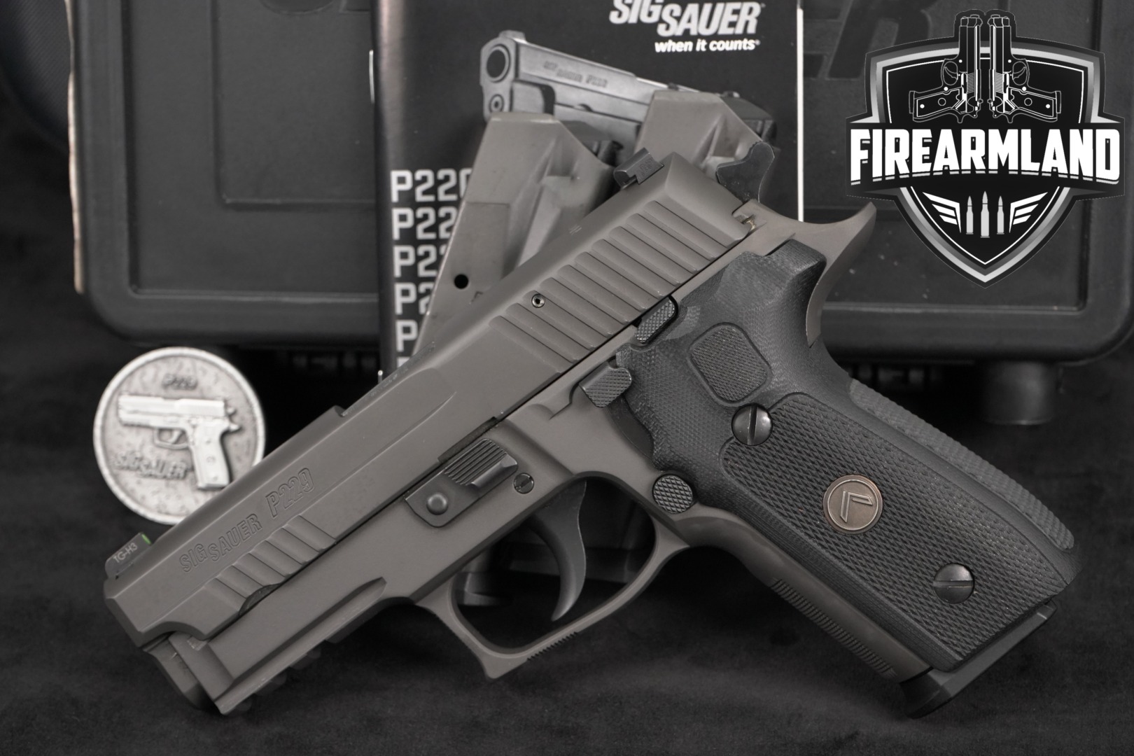 Sig Sauer P229 Legion .357 SIG Grey in Excellent Condition Thumbnail