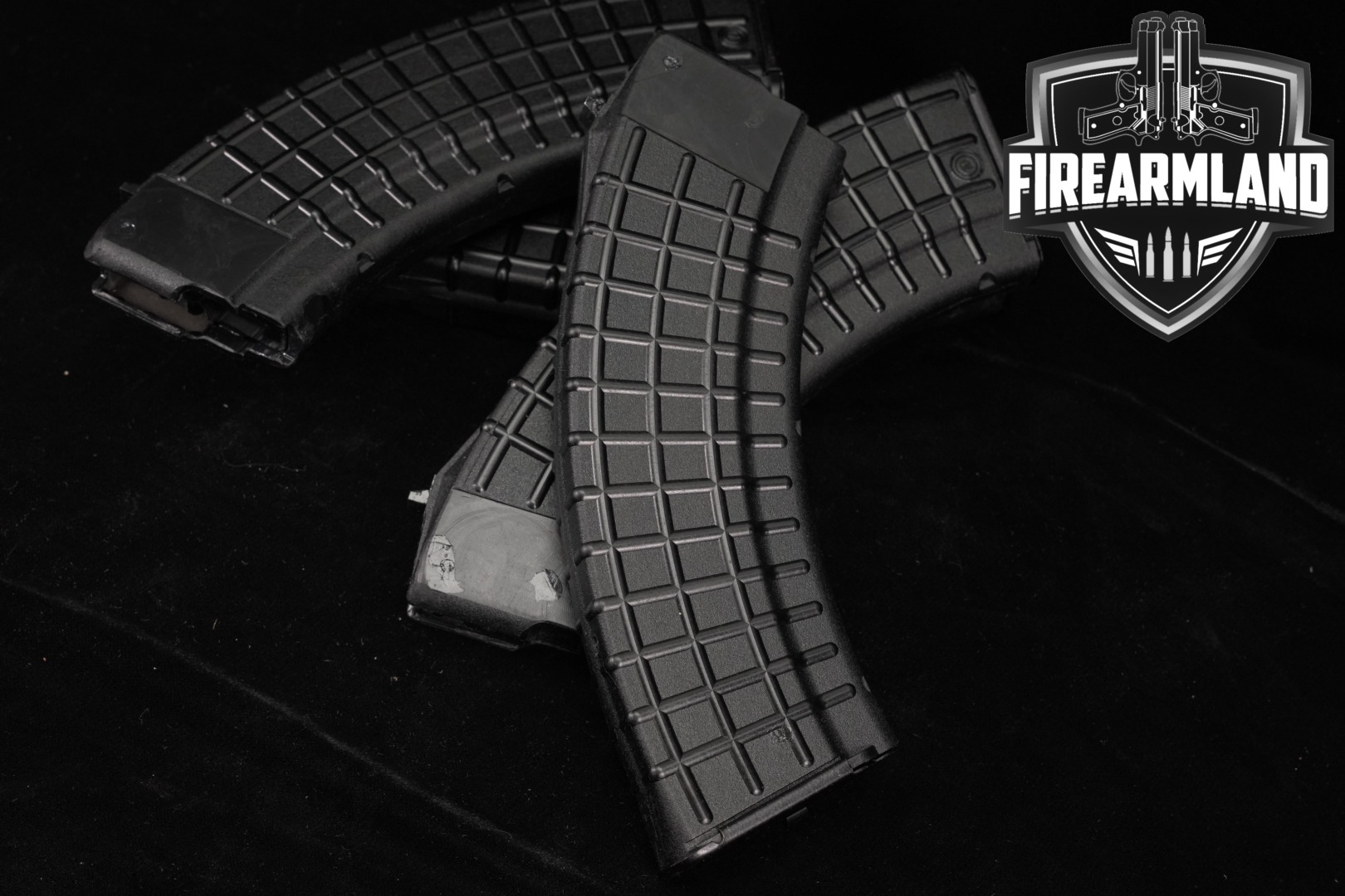 Arsenal FOUR (4) Circle-10 AK-47 30 Round Waffle Magazines 7.62x39 in Excellent Condition Thumbnail