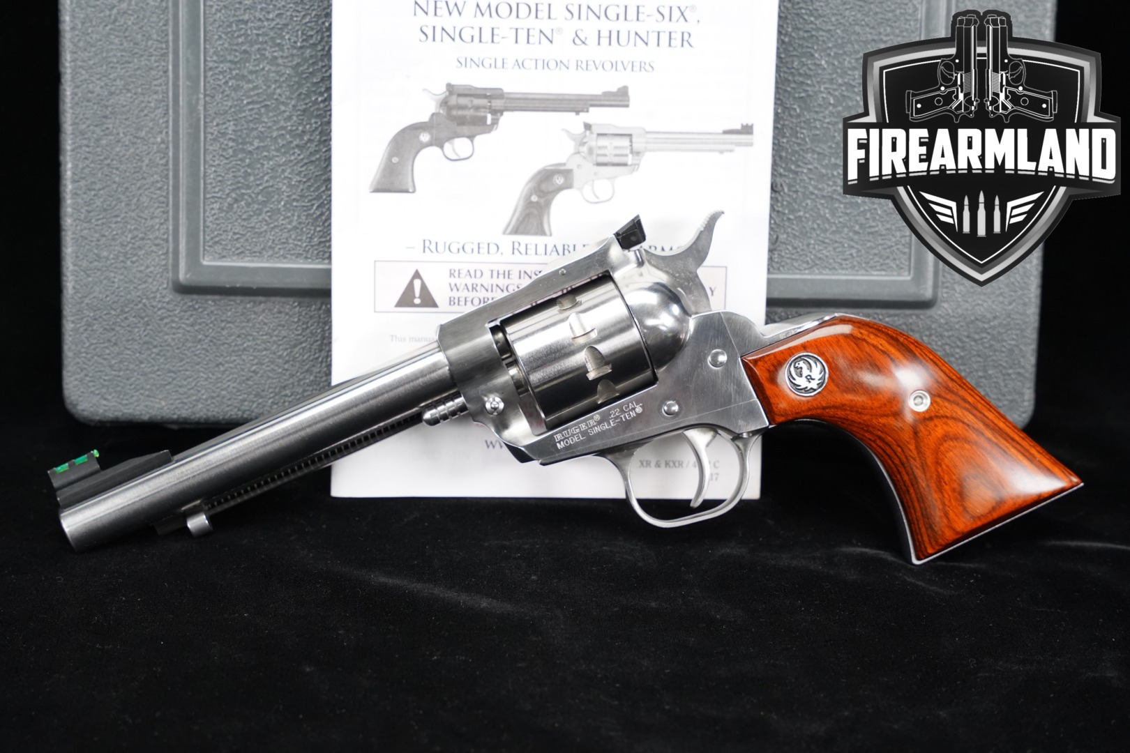 Sturm Ruger Single-Ten .22 LR Satin Stainless in Very Good Condition Thumbnail