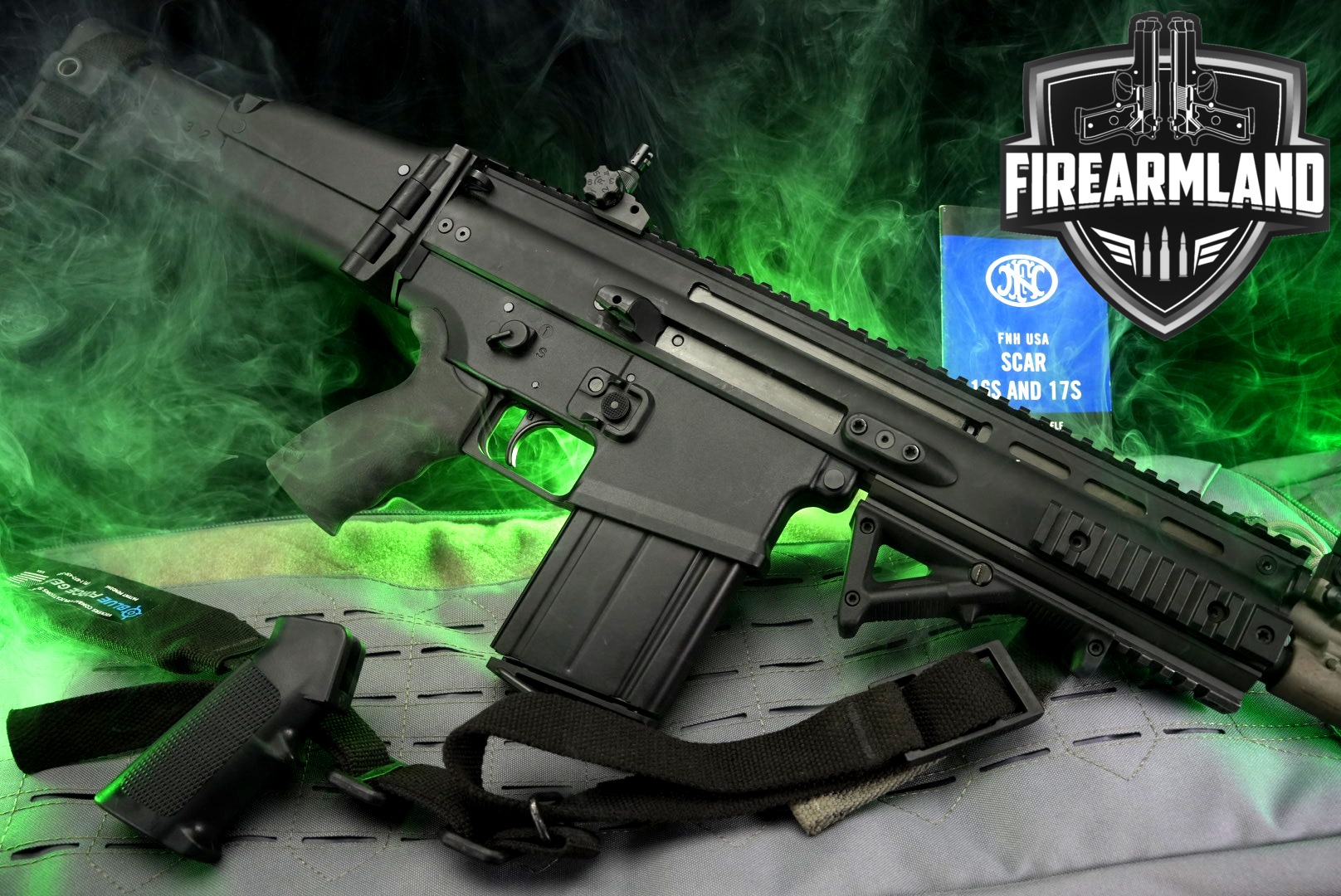 FN Herstal (FNH) SCAR 17S 7.62mm NATO (7.62x51) Black in Very Good Condition Thumbnail