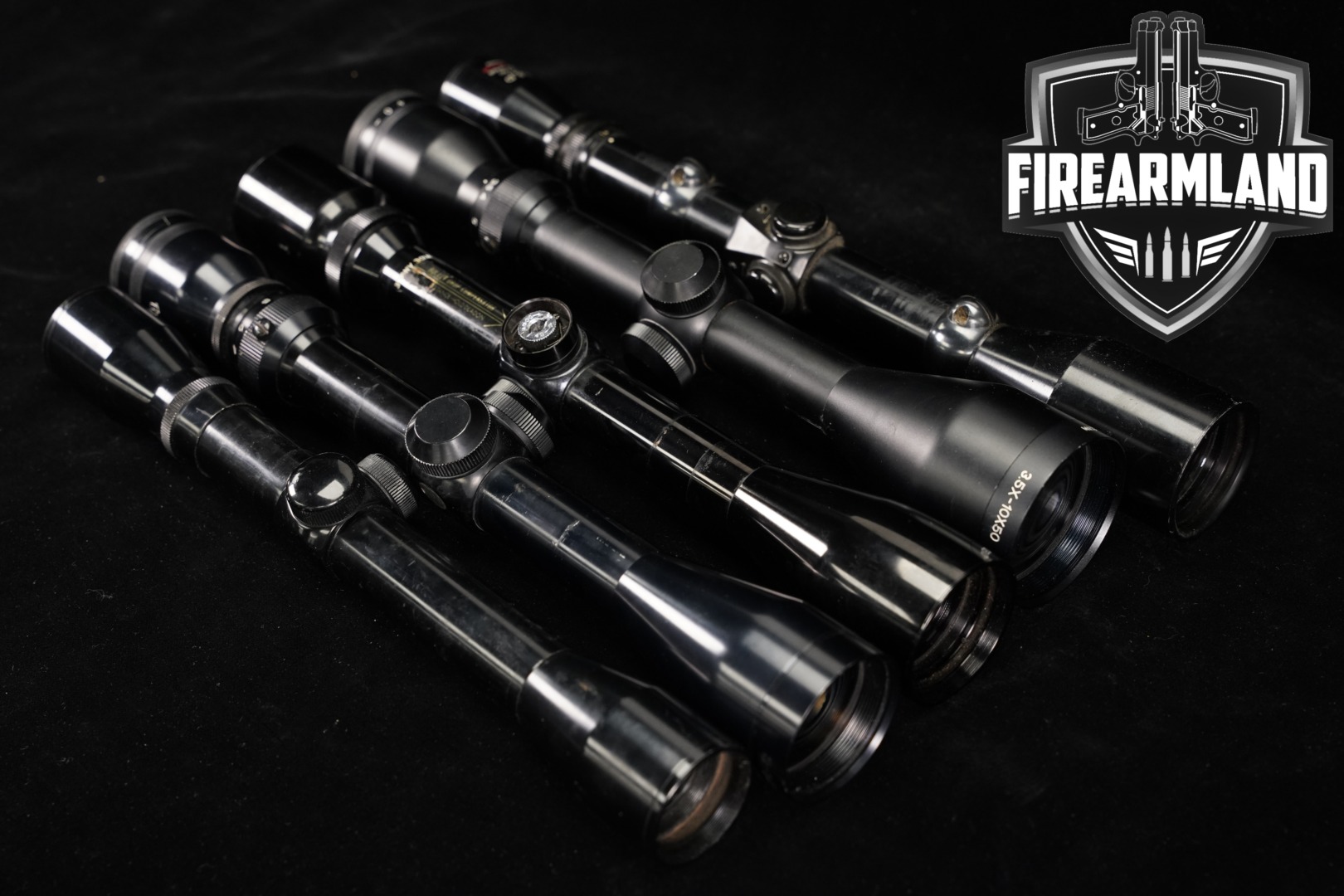 Multiple Manufacturers Five Scope Lot in Fair Condition Thumbnail