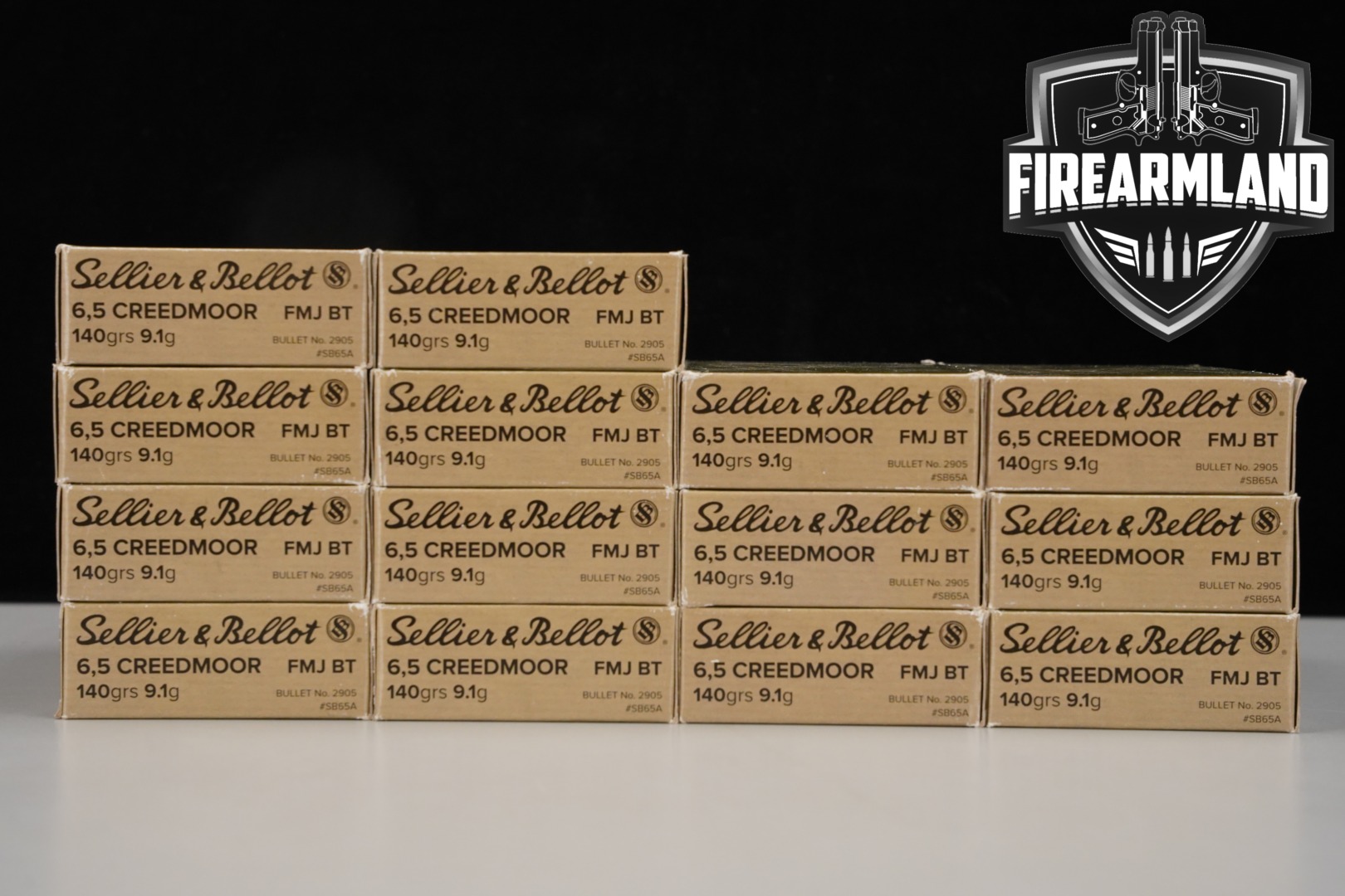Sellier & Bellot 6.5 CREEDMOOR AMMO 6.5 Creedmoor in New - Old Stock Condition Thumbnail