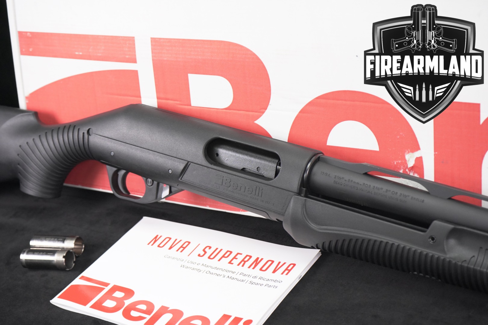 Benelli Nova Field 12 Gauge Black in Very Good Condition Thumbnail