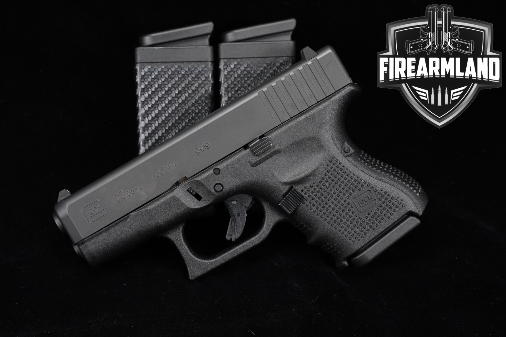 Glock 26 Gen 4 9mm Luger Black in Very Good Condition Thumbnail