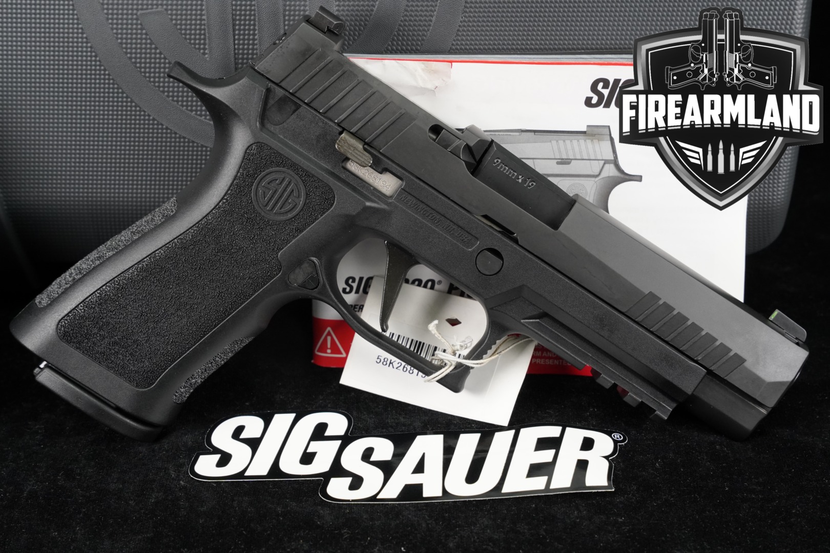 Sig Sauer P320 X-Series XFULL 9mm Luger Black in Excellent Condition Thumbnail