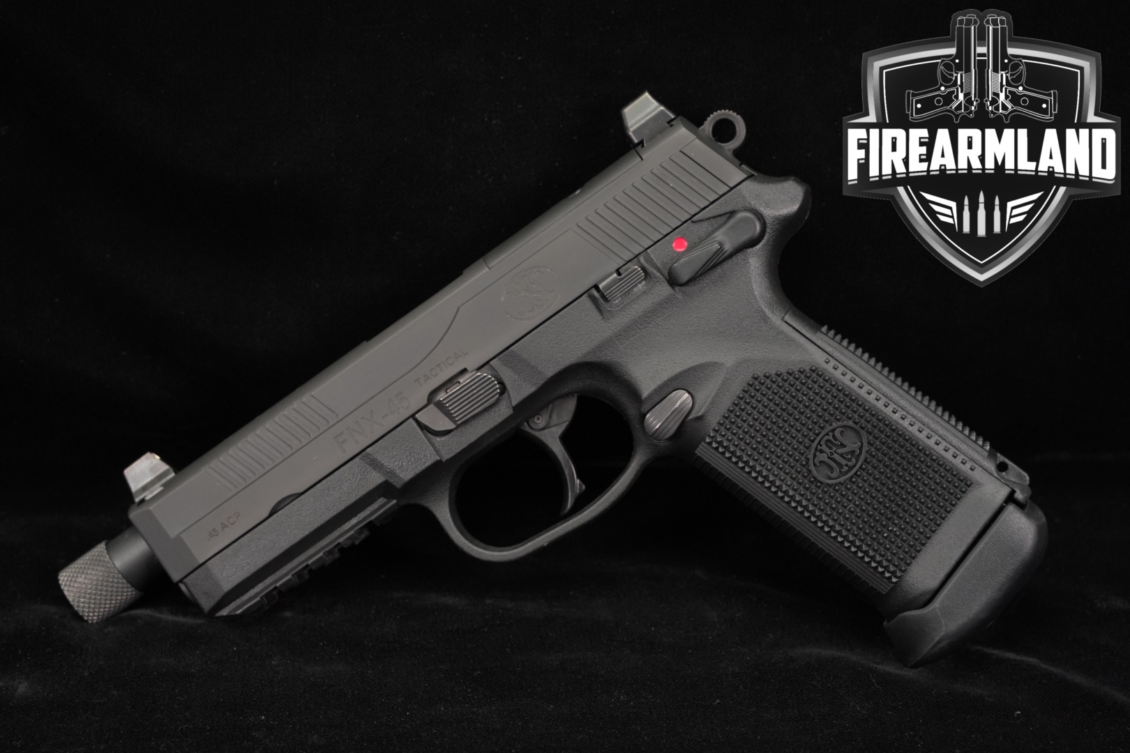 FN Herstal (FNH) FNX-45 Tactical .45 ACP Black in Good Condition Thumbnail