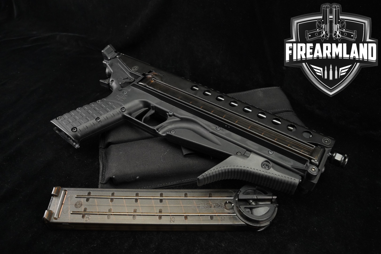 Kel-Tec P50 5.7X28mm Black in Very Good Condition Thumbnail