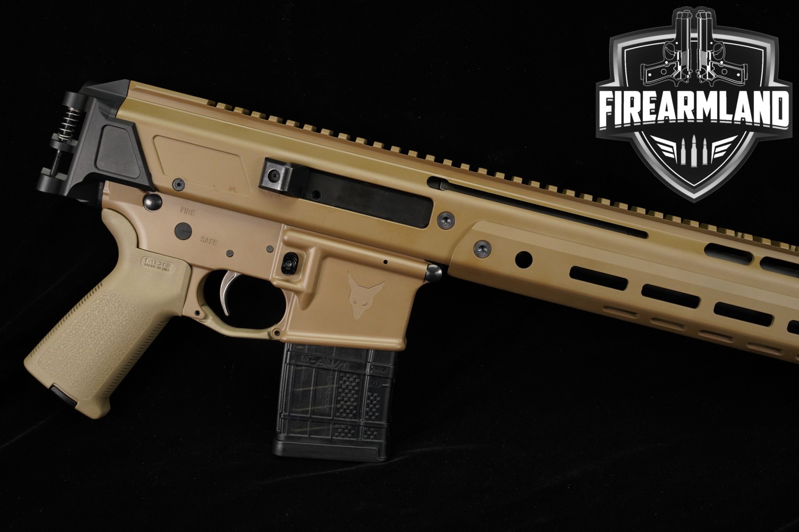 Palmetto State Armory PSA JAKL 5.56 NATO AR-15 AR15 14.5 FDE +2 MAGS-img-0