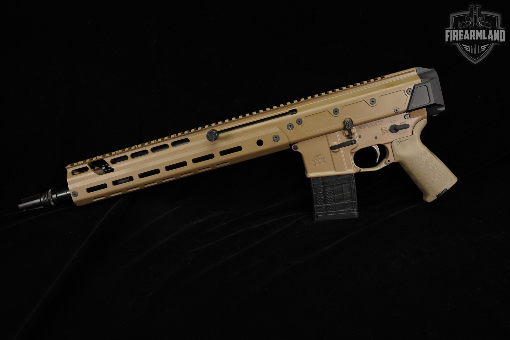 Palmetto State Armory PSA JAKL 5.56 NATO AR-15 AR15 14.5 FDE +2 MAGS-img-3