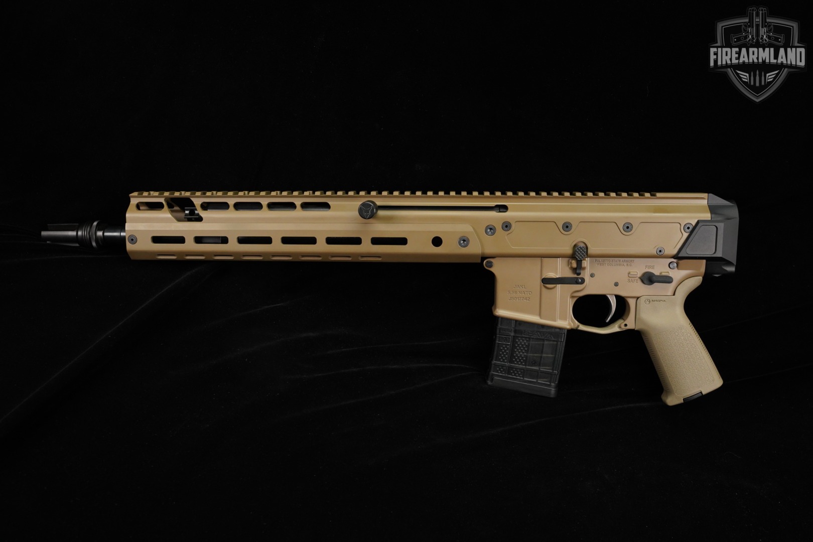 Palmetto State Armory PSA JAKL 5.56 NATO AR-15 AR15 14.5 FDE +2 MAGS-img-4
