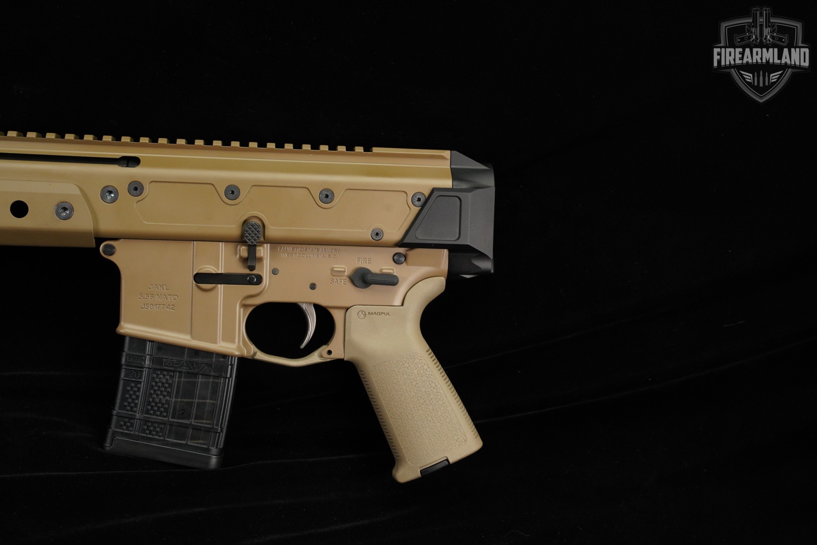 Palmetto State Armory PSA JAKL 5.56 NATO AR-15 AR15 14.5 FDE +2 MAGS-img-9