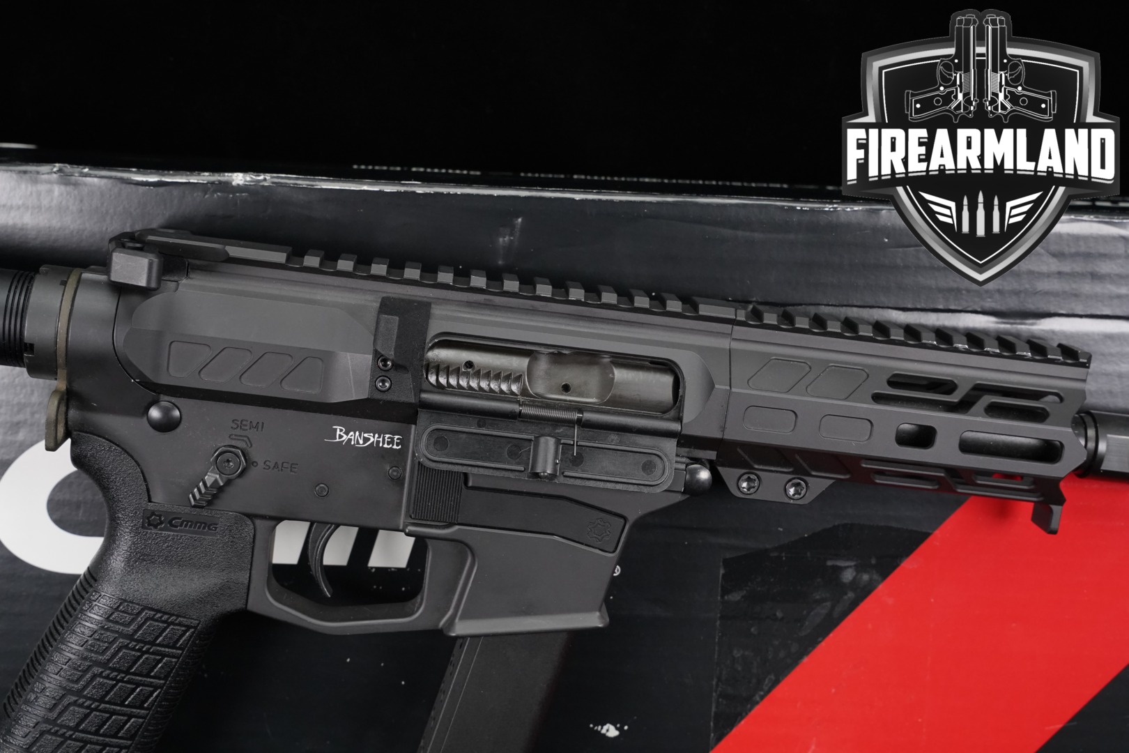 CMMG Banshee MkGs 9mm Luger Black in Good Condition Thumbnail