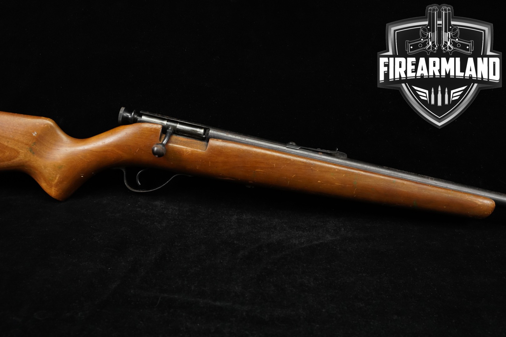 Savage Arms Model 120 Series A .22 S/L/LR Blued & Hardwood in Fair Condition Thumbnail