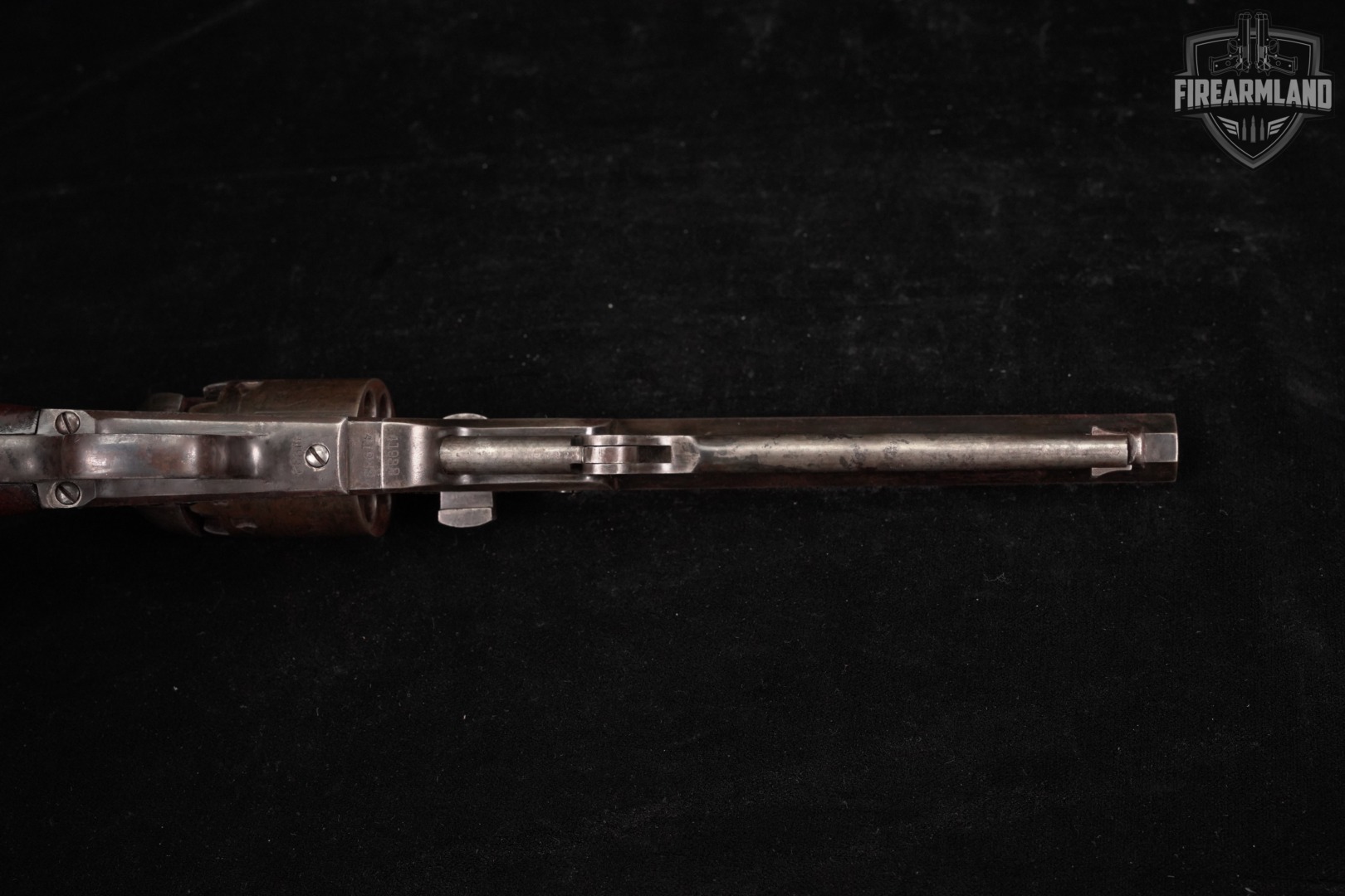 ANTIQUE 1855 Colt Model 1851 Navy London British Proofed 7.5" Blued +CASE-img-6