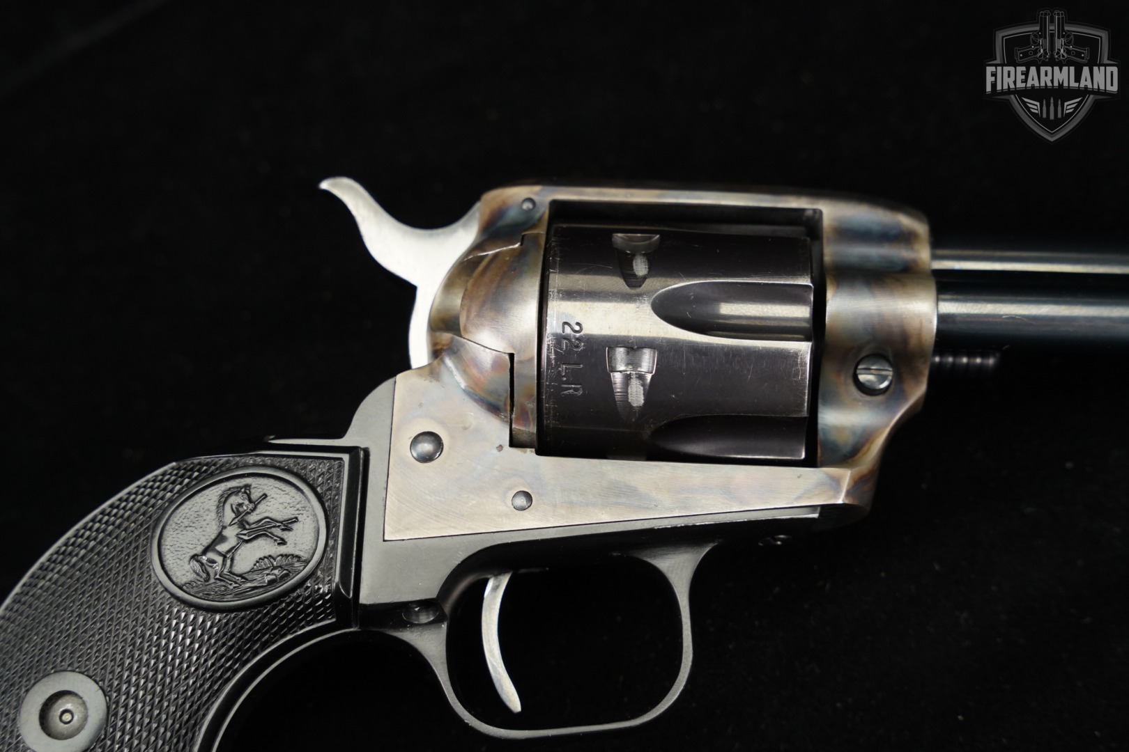 2-CYLINDER SET 1975 Colt Peacemaker 22 LR & WMR 6"-img-11