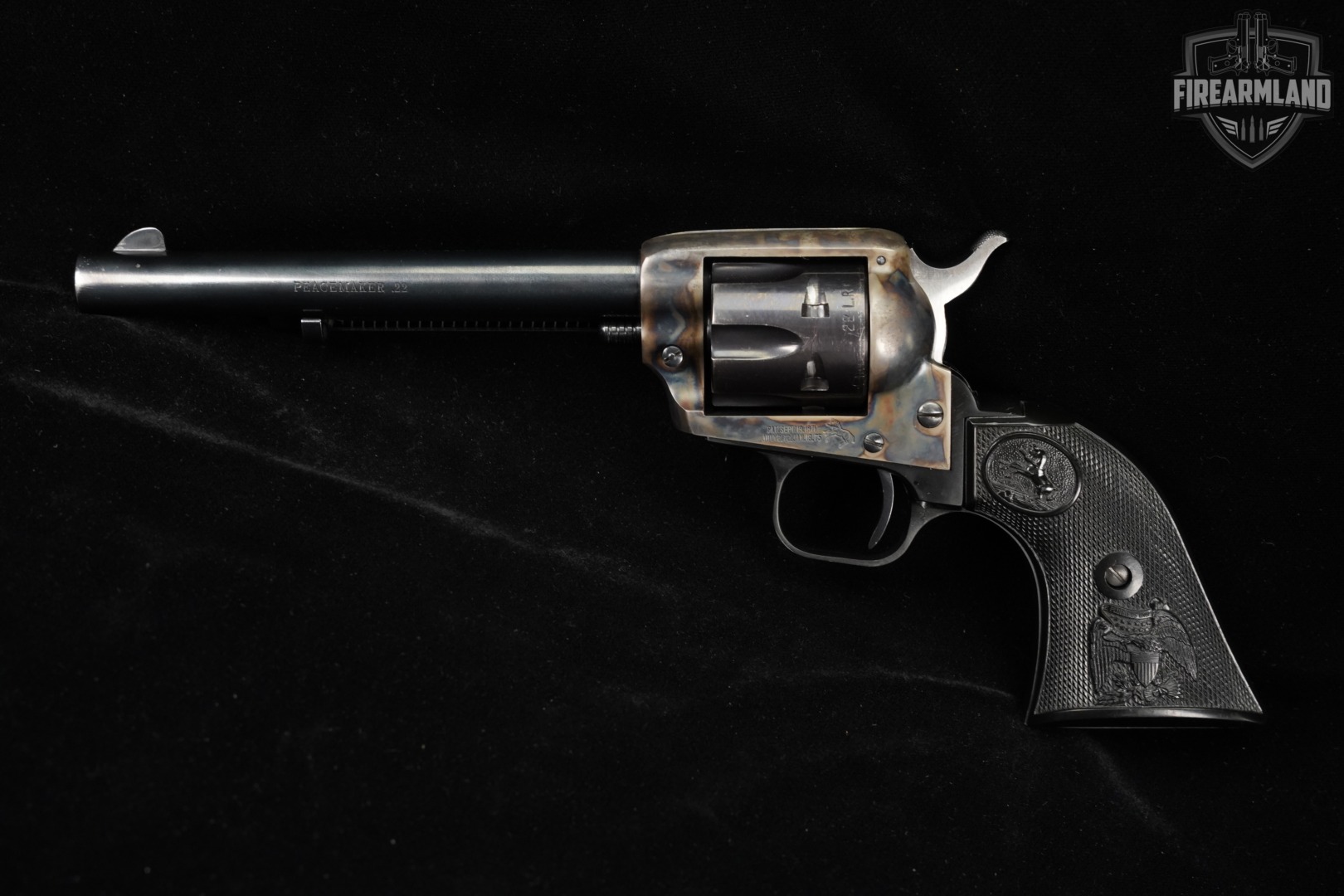 2-CYLINDER SET 1975 Colt Peacemaker 22 LR & WMR 6"-img-4