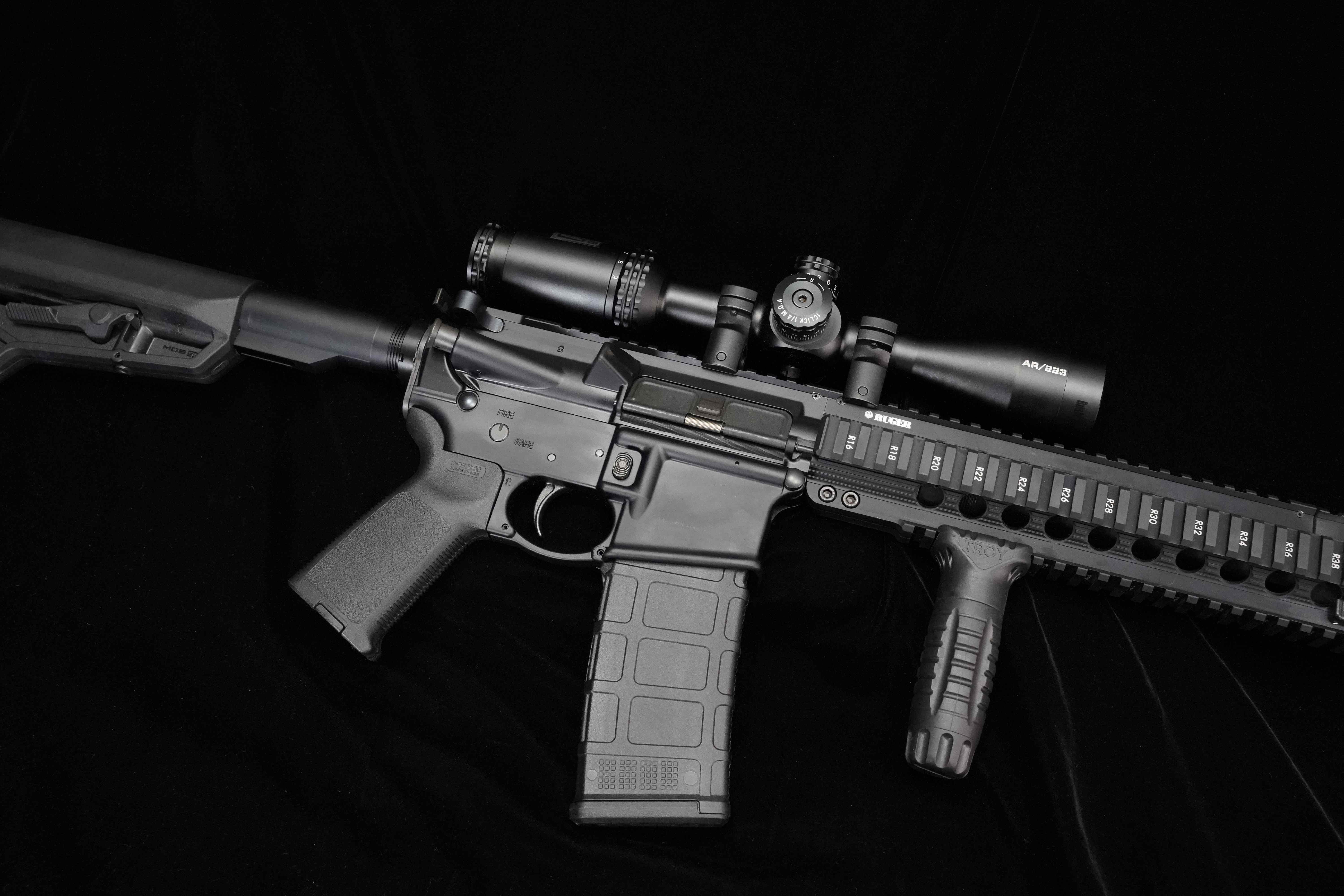 2015 Sturm Ruger SR-556 Take-Down 5.56mm NATO Black in Very Good Condition Thumbnail
