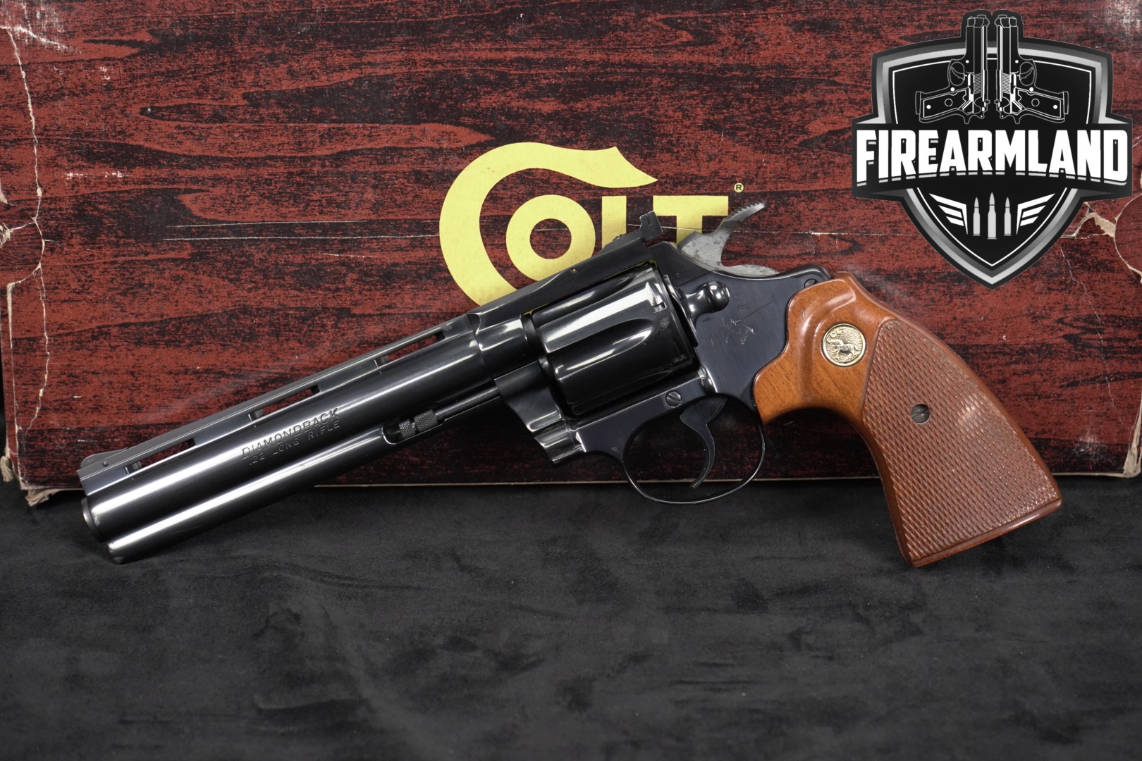 1981 Colt Diamondback .22 LR Blued in Good Condition Thumbnail