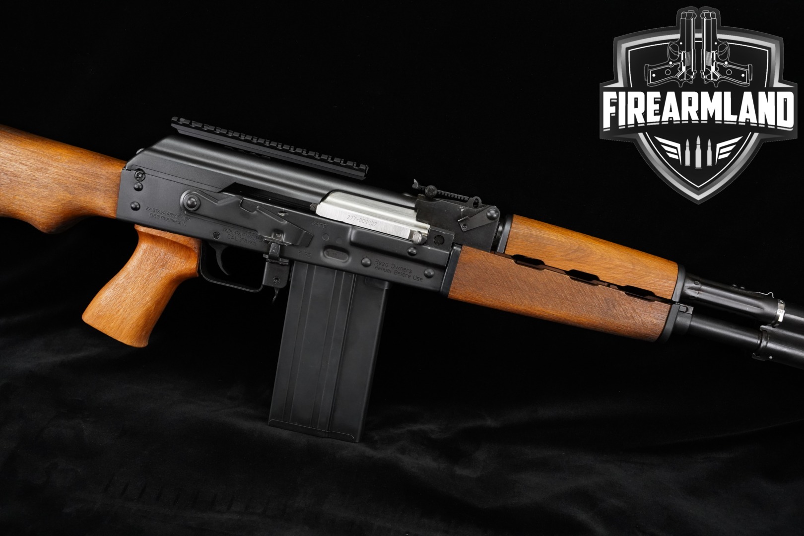 2022-2025 Zastava Arms PAP M77 PS .308 Win. Black & Wood in Excellent Condition Thumbnail