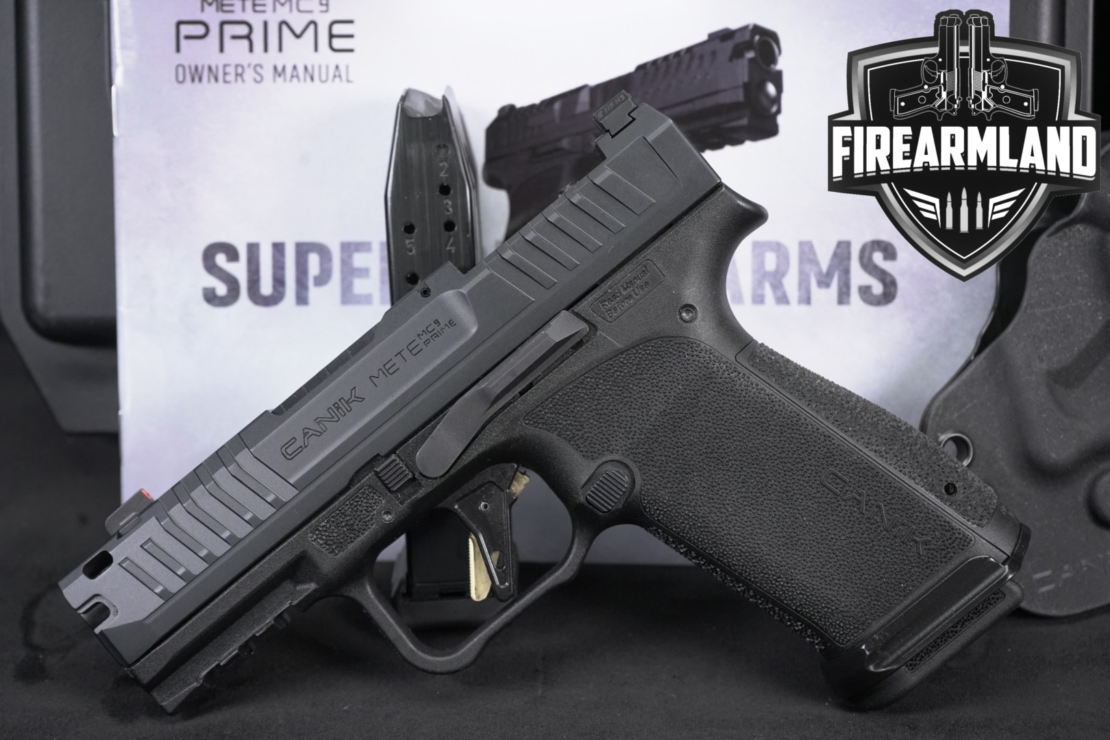 Canik Mete MC9 Prime 9mm Luger Black in Very Good Condition Thumbnail