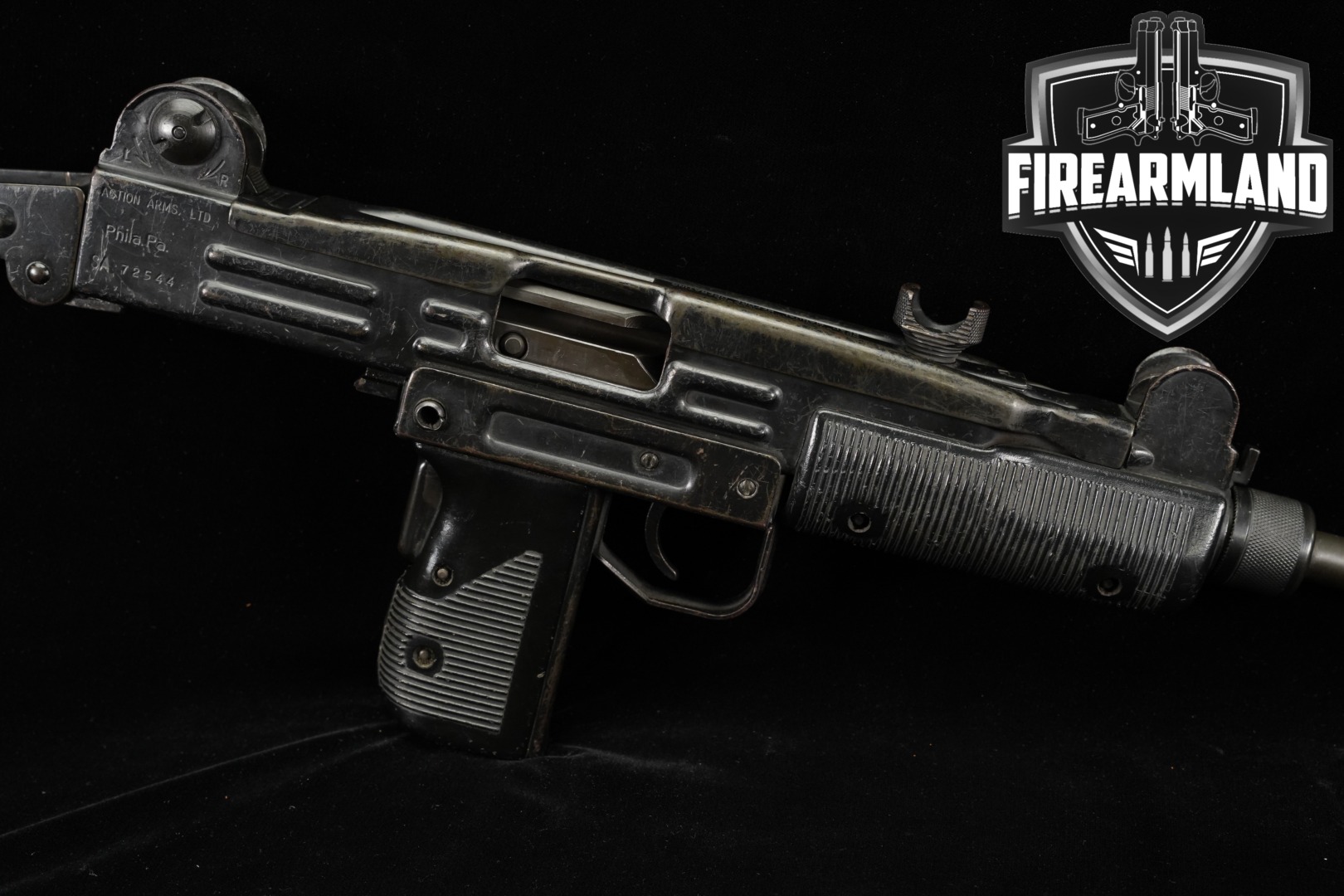 PRE-BAN IMI UZI Carbine Model B 9mm 16" Action Arms Import-img-0