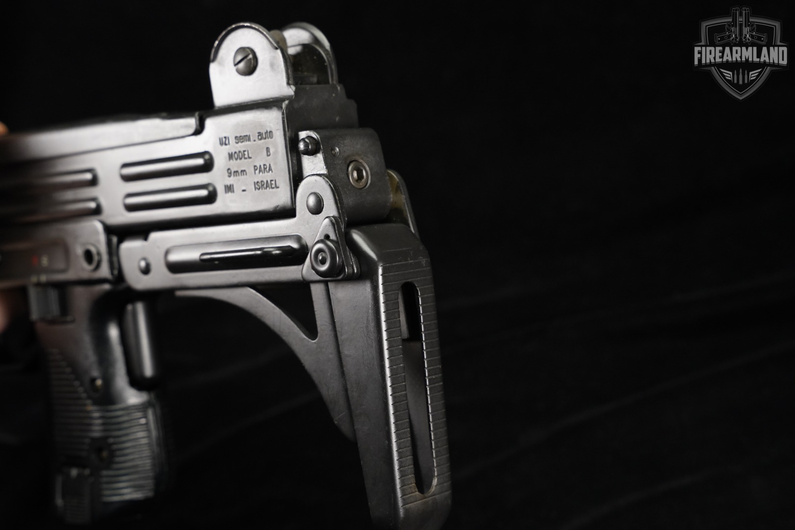 PRE-BAN ISRAELI Military Industries UZI Model B 9mm Action Arms UNDERFOLDER-img-14