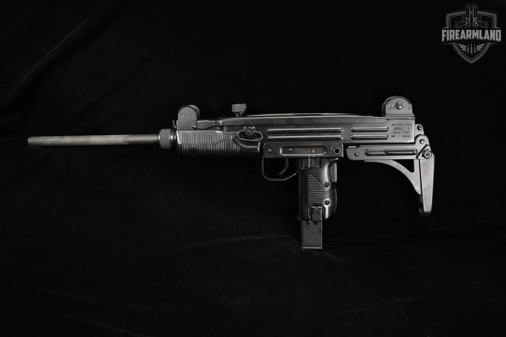 PRE-BAN ISRAELI Military Industries UZI Model B 9mm Action Arms UNDERFOLDER-img-4