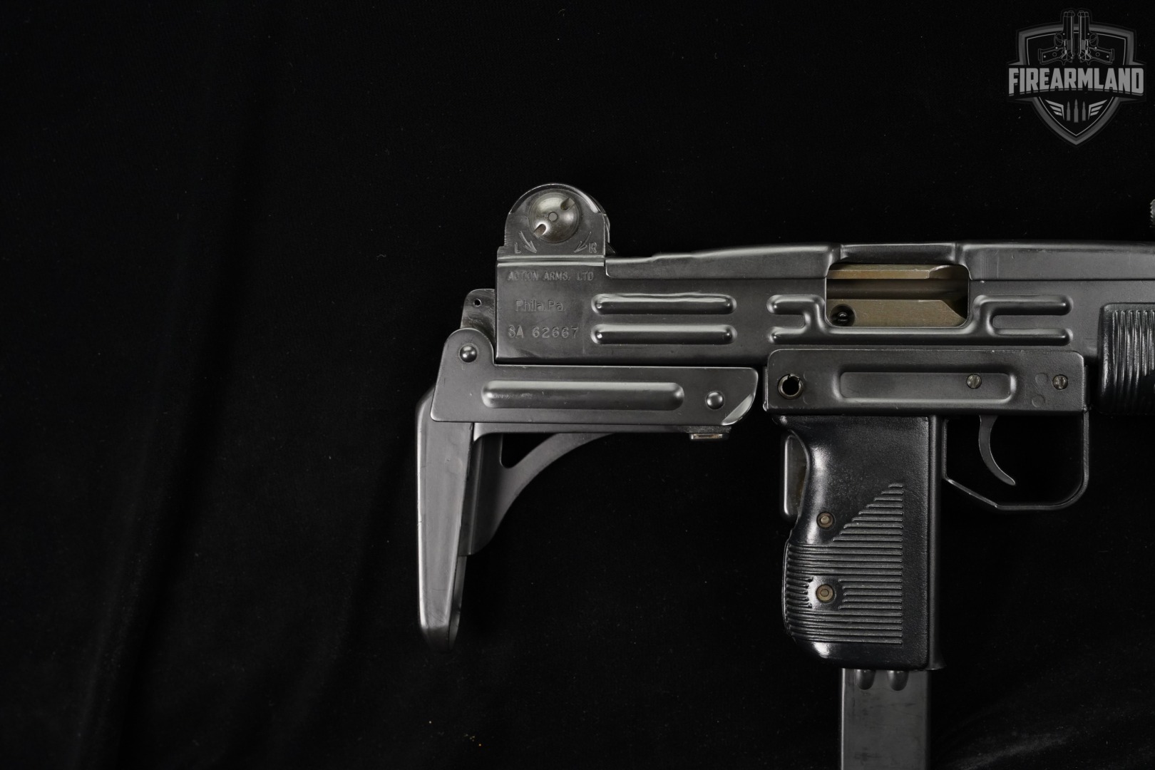 PRE-BAN ISRAELI Military Industries UZI Model B 9mm Action Arms UNDERFOLDER-img-5