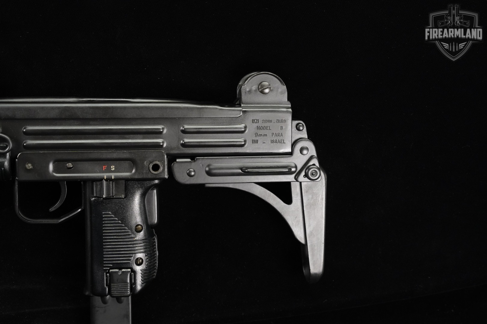 PRE-BAN ISRAELI Military Industries UZI Model B 9mm Action Arms UNDERFOLDER-img-8