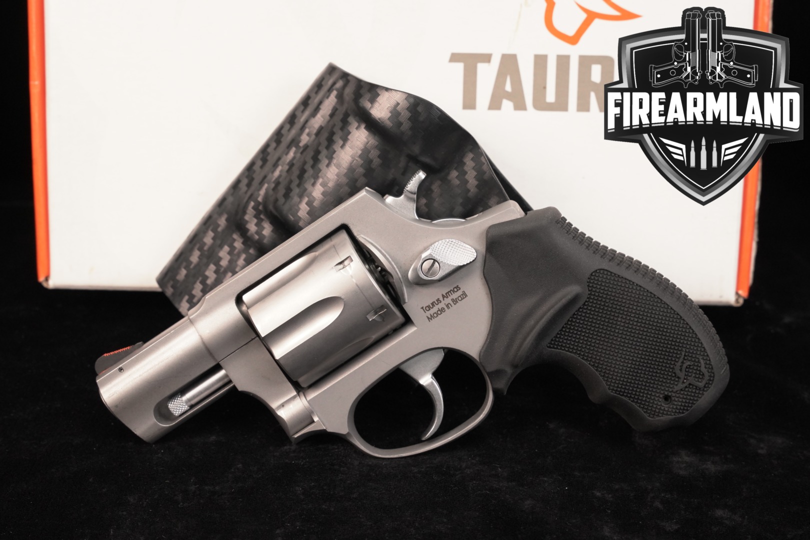 Taurus 856 38 Special 2" Stainless DA/SA +ORIG BOX & HOLSTER-img-0