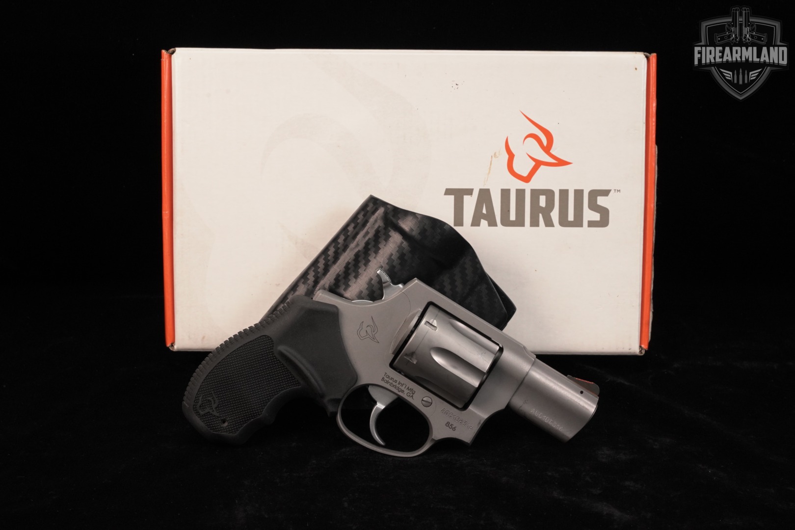 Taurus 856 38 Special 2" Stainless DA/SA +ORIG BOX & HOLSTER-img-2