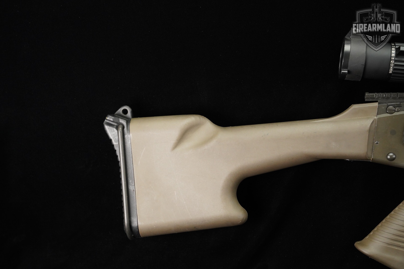 DSA SA58 308 Winchester 18 Tan DS-Arms SA-58 FAL +4 MAGS, SCOPE-img-11