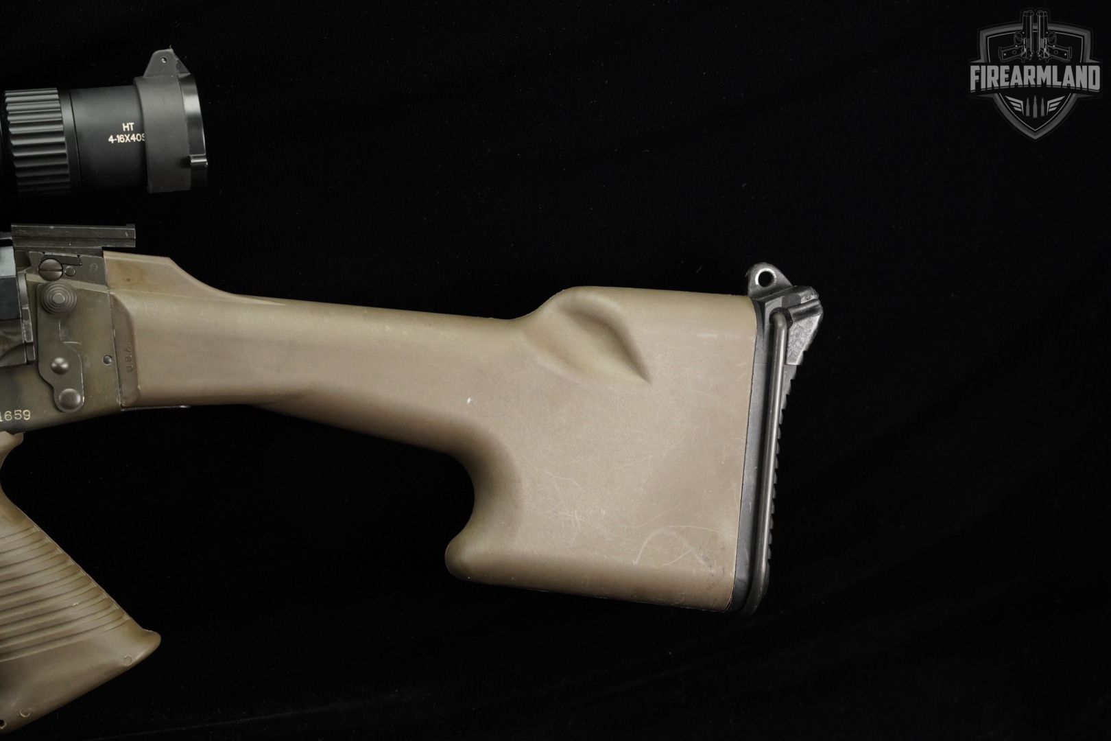 DSA SA58 308 Winchester 18 Tan DS-Arms SA-58 FAL +4 MAGS, SCOPE-img-17