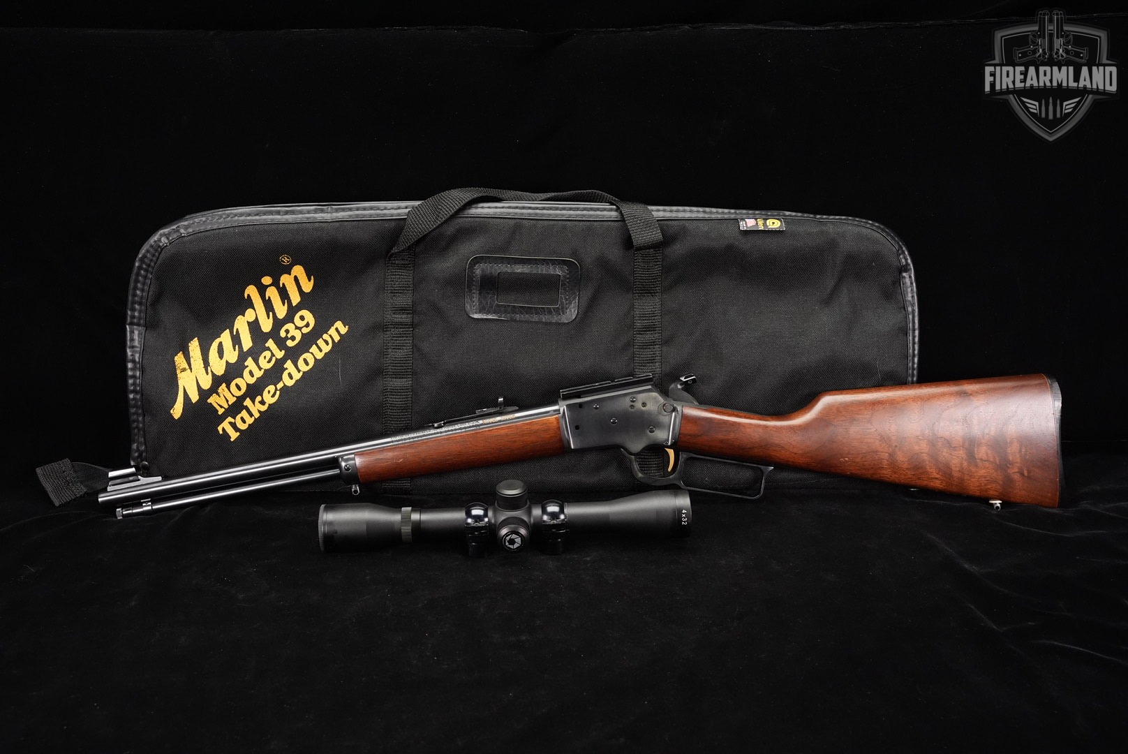 Marlin Model 39TDS 22 S/L/LR 16.5" TAKEDOWN 39-TDS M39 +ORIG CASE-img-2