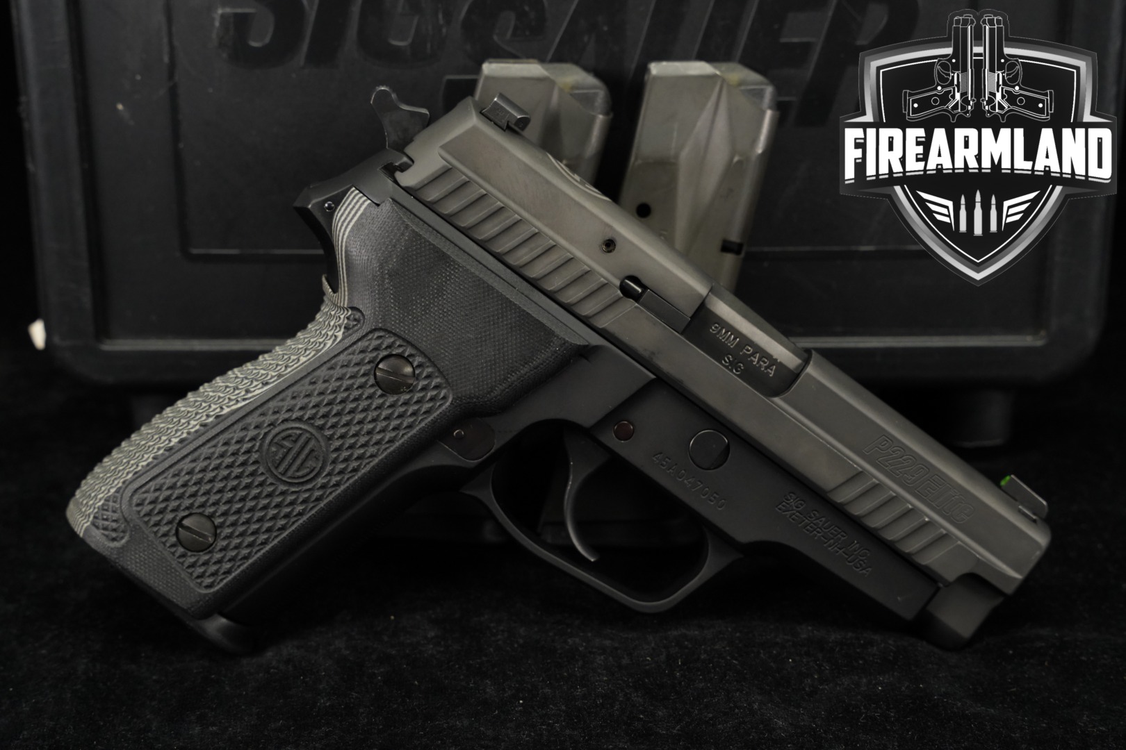 Sig Sauer P229 Elite; Classic Carry Legacy 9mm Luger Nitron in Very Good Condition Thumbnail