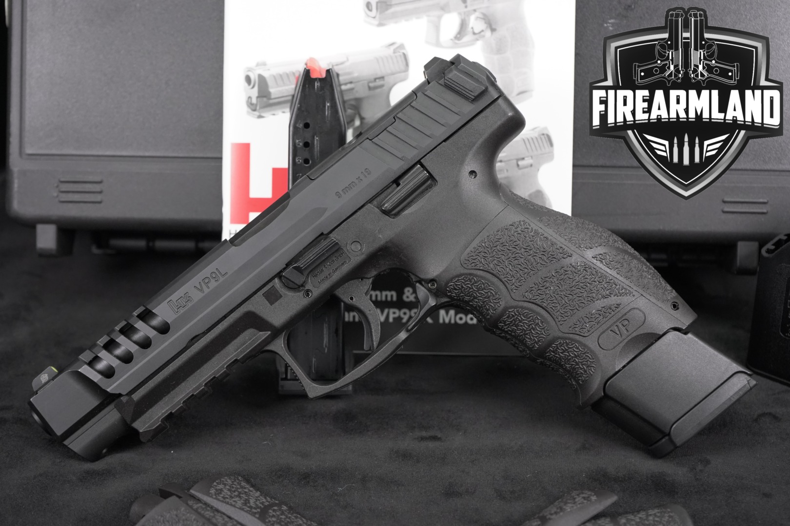 Heckler & Koch (H&K, HK) VP9L OR (Optics Ready) 9mm Luger Black in Excellent Condition Thumbnail