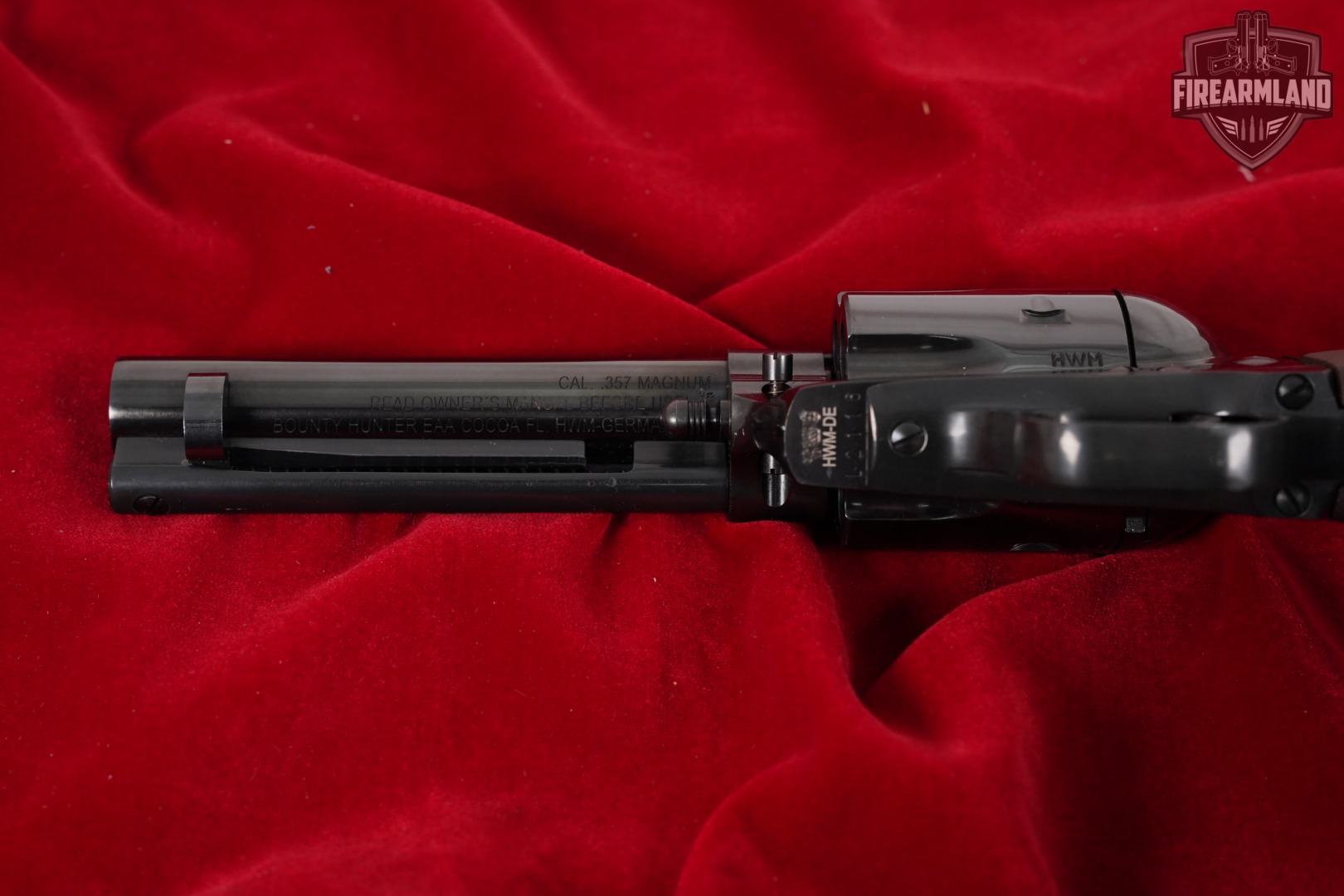 Weihrauch Bounty Hunter 357 Magnum 4.75" Blued SAA EAA GERMAN-img-6