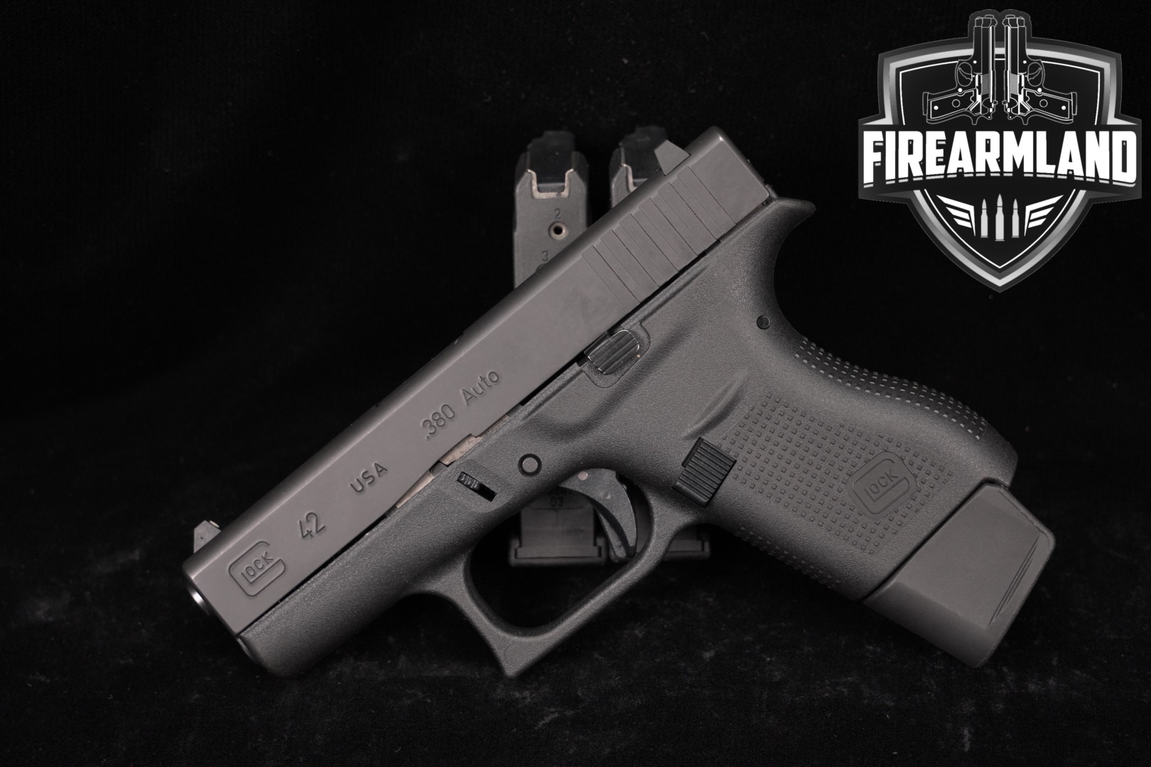 Glock 42 G42 380 ACP 3.25" +3 MAGS & HOLSTER-img-0