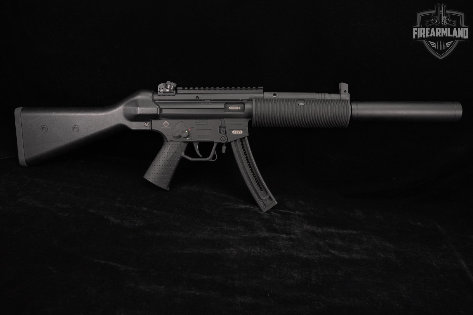 German Sport Guns GSG-522 SD 22LR 16.25" GSG522 ATI MP5 FAUX SUPPRESSOR-img-3