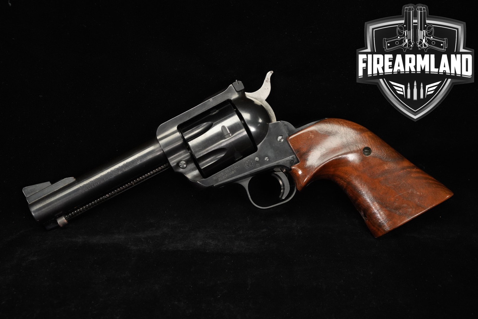 1958 Ruger Blackhawk 357 Magnum 4.62" Blued-img-0