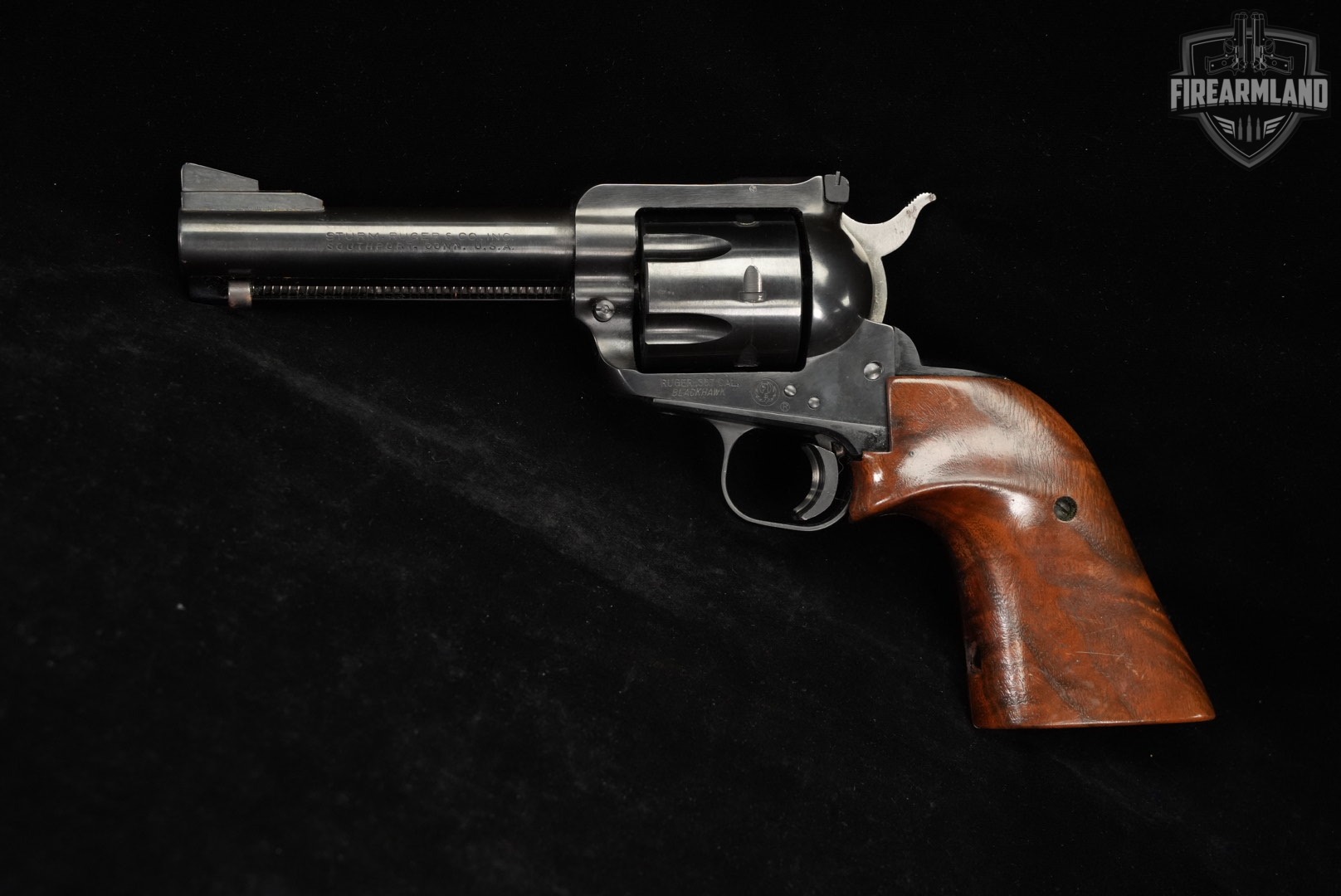 1958 Ruger Blackhawk 357 Magnum 4.62" Blued-img-2