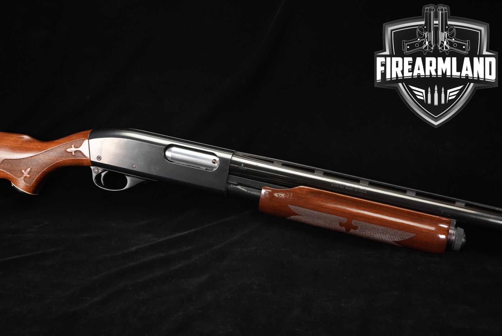 Remington Model 870 Wingmaster 12 Gauge Blued & Walnut in Very Good Condition Thumbnail