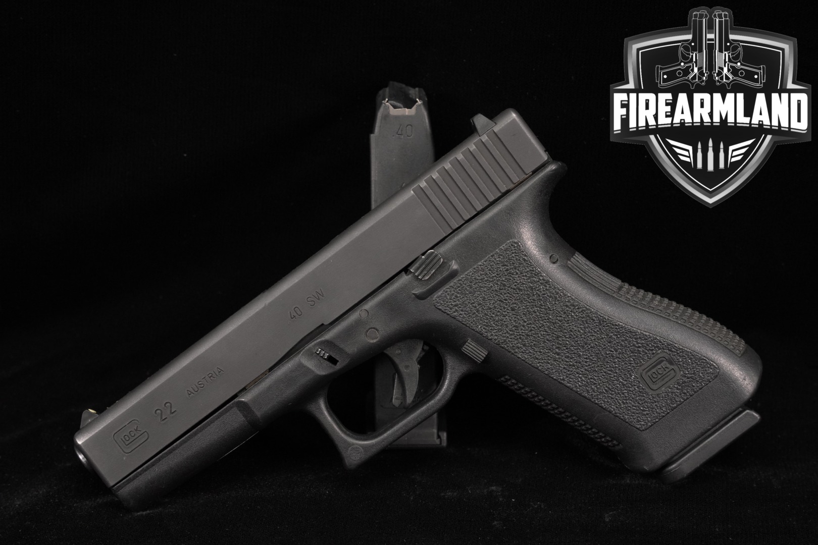 Glock G22 Gen 2, SCCSO Marked .40 S&W Black in Good Condition Thumbnail