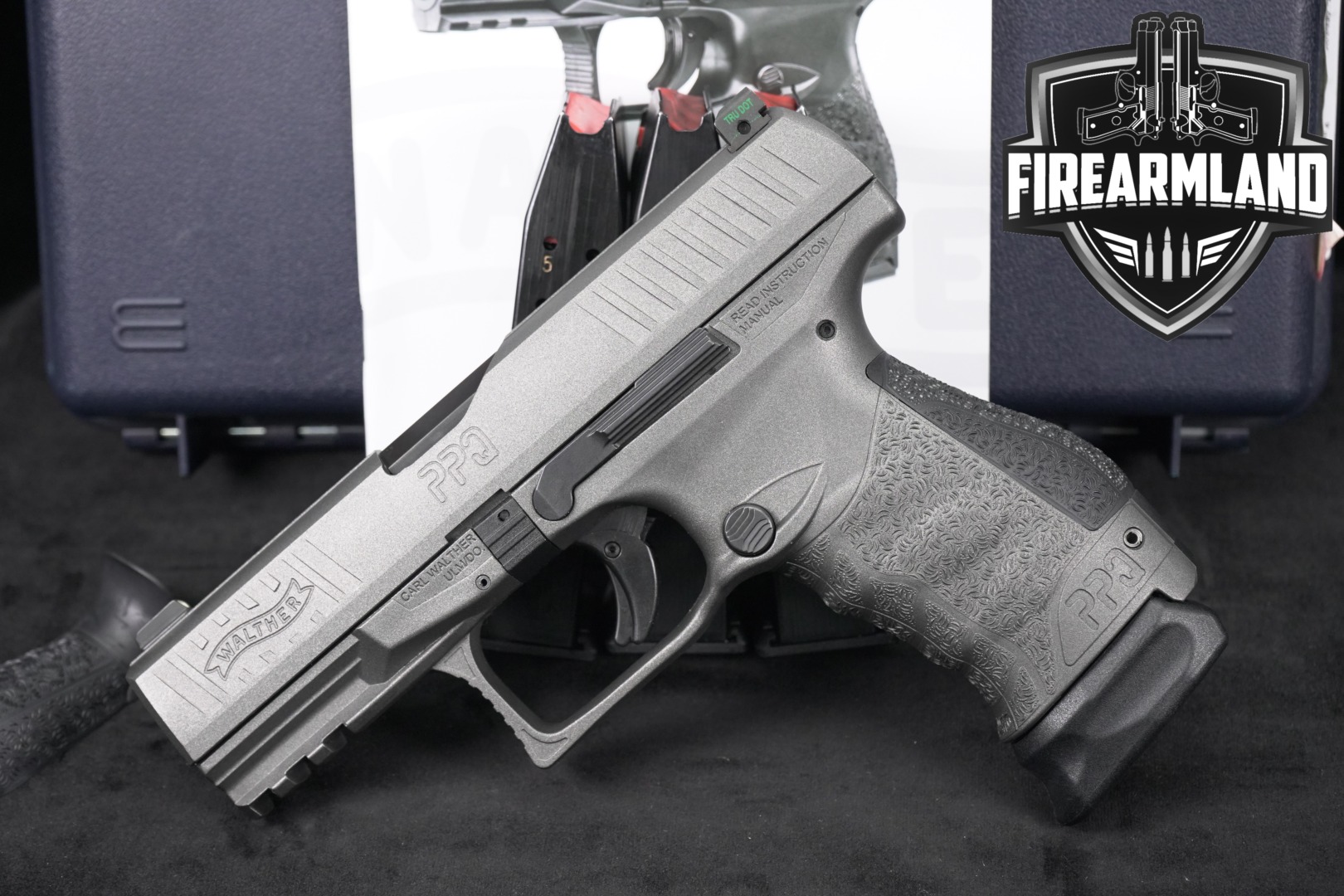 Walther PPQ M2 9mm Luger Tungsten Grey in Excellent Condition Thumbnail