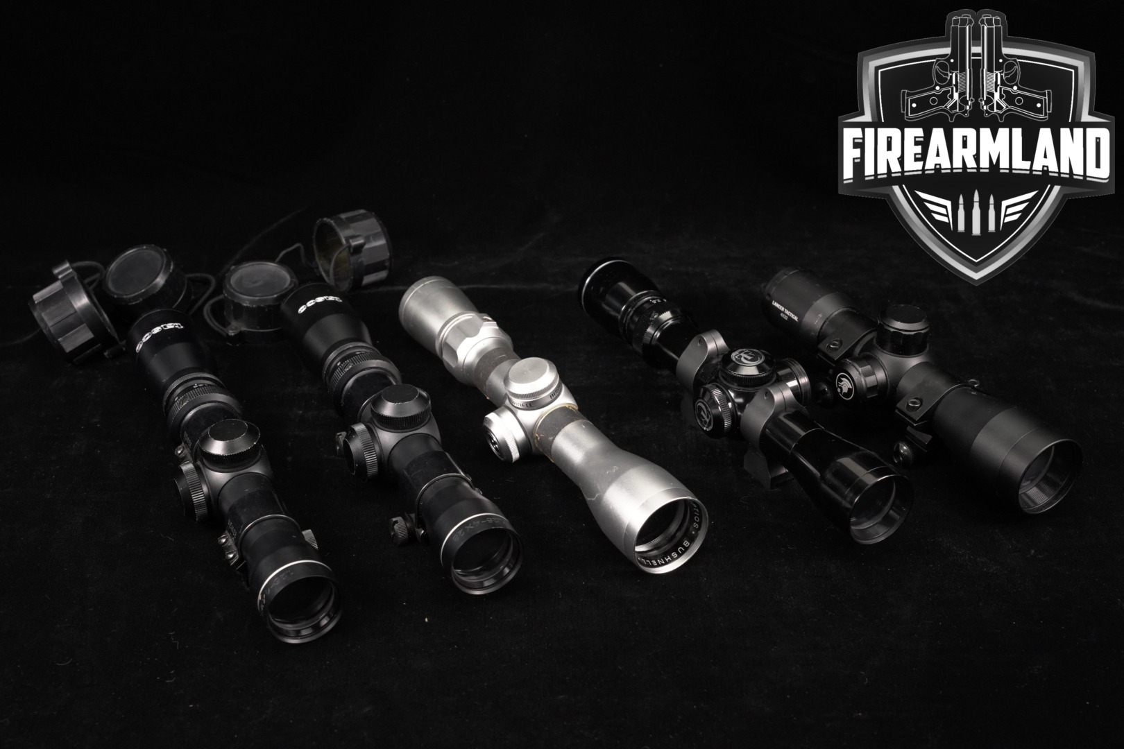 Multiple Manufacturers Five Scope Lot in Good Condition Thumbnail