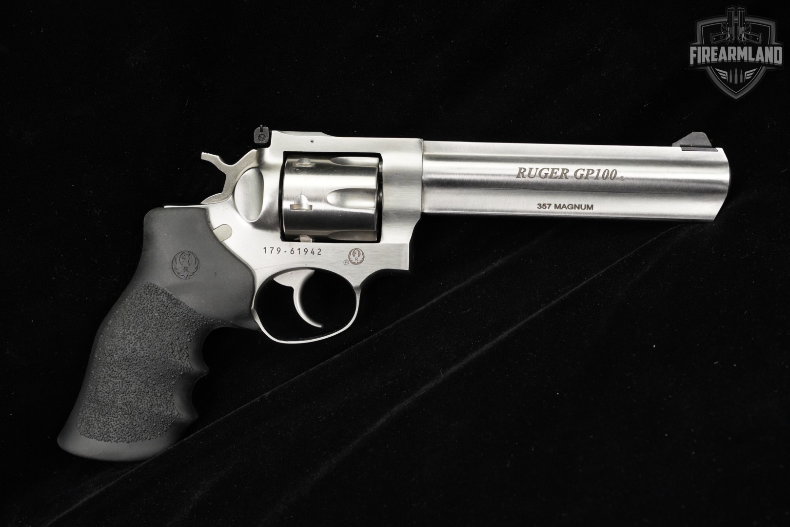 Ruger GP100 357 Magnum 6" Satin Stainless GP-100-img-3