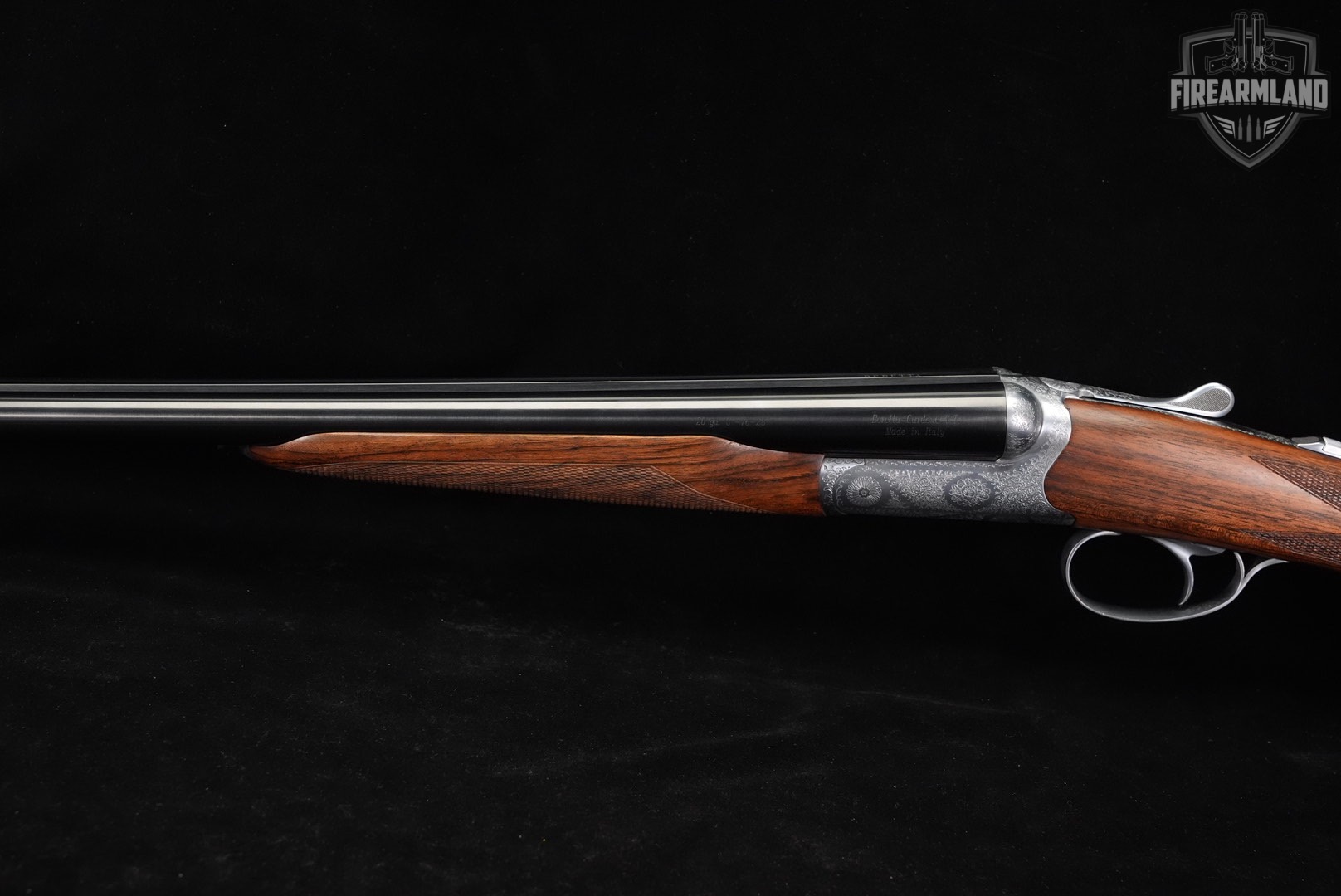 DESIRED Beretta 486 Parallelo 20-Gauge 28" Coin Finish & Walnut SxS +CASE-img-9